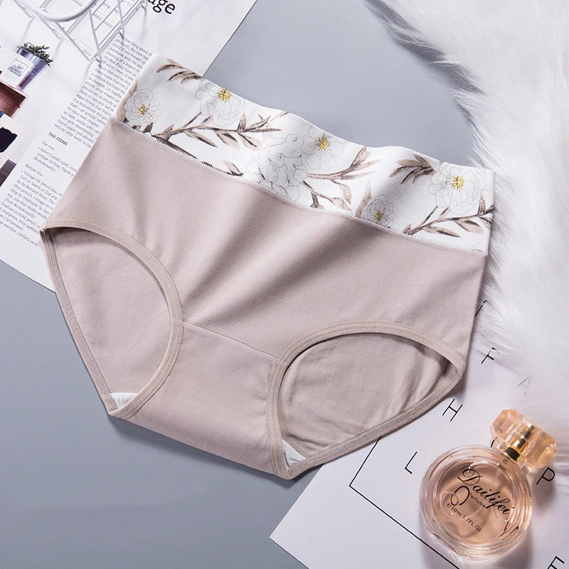 High Waist Women's Cotton Underwear Plus Size Lingere Comfortable Women Panties Seamless Abdomen Underwear Women Sexy Panties