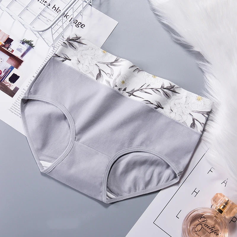 High Waist Women's Cotton Underwear Plus Size Lingere Comfortable Women Panties Seamless Abdomen Underwear Women Sexy Panties