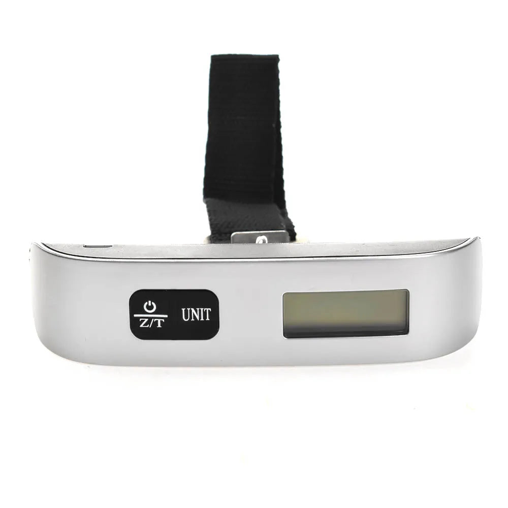 50kg/110lb Digital Electronic Luggage Scale Luggage Scales Portable Hanging Suitcase Scale Handled Travel Bag Weighting Balance