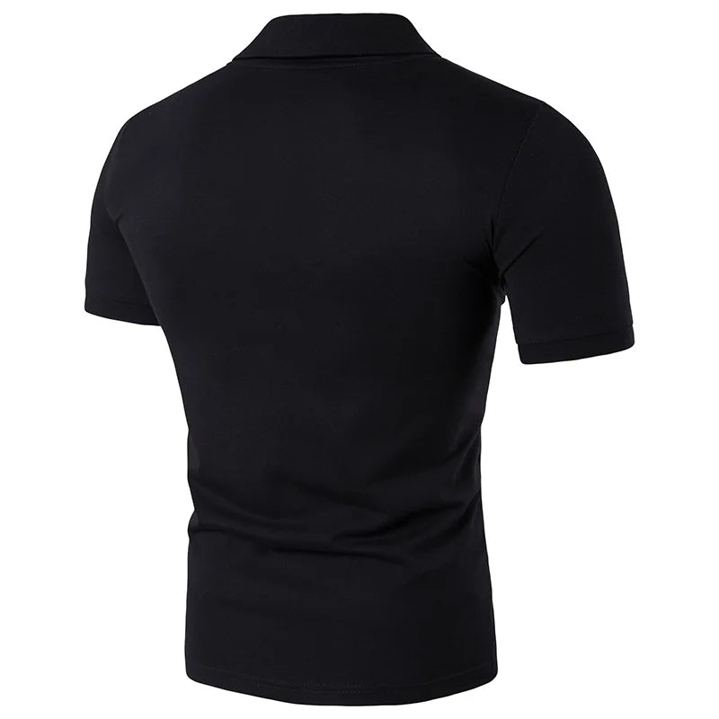 HDDHDHH Brand Print Men's Polo Shirt Print Short Sleeve T-shirt Daily Tops Basic Streetwear Golf Shirt Collar Business