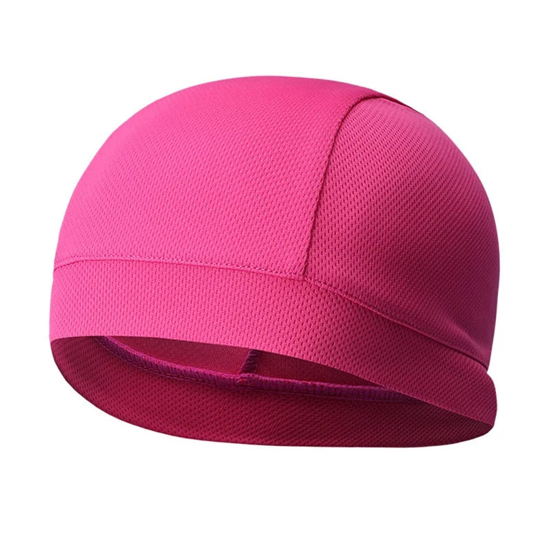 Cooling Skull Cap Breathable Sweat Wicking Cycling Running Hat Cap Odorless and Sweat-absorbent sweat-absorbent no discoloration