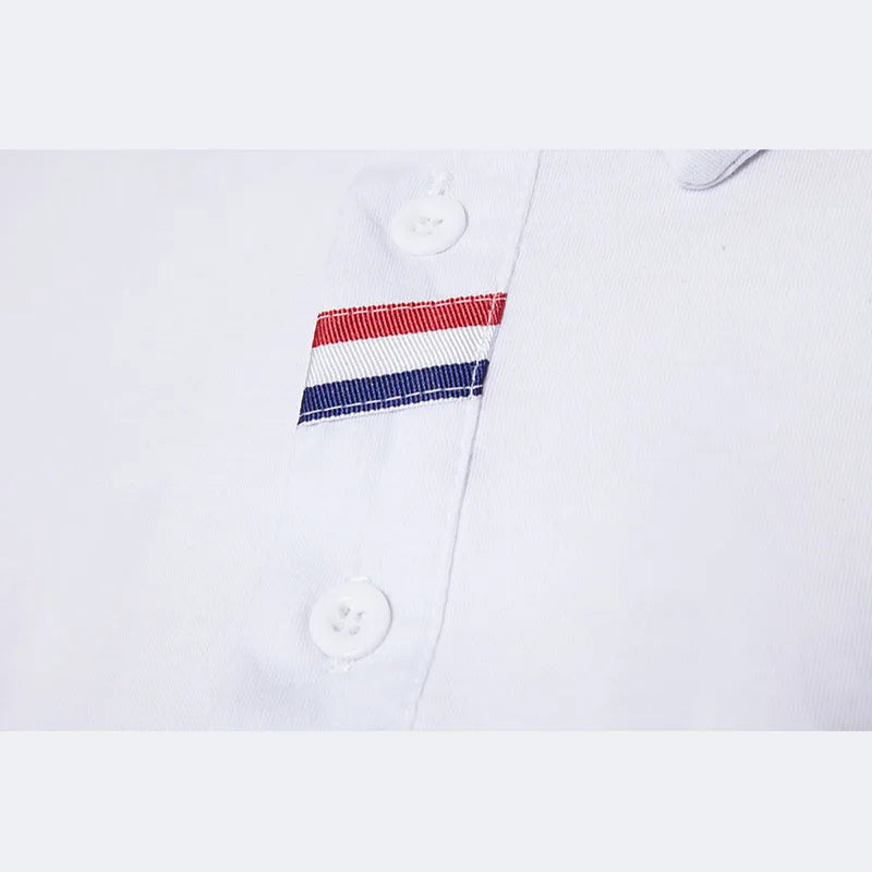 HDDHDHH Brand Print Men's Polo Shirt Print Short Sleeve T-shirt Daily Tops Basic Streetwear Golf Shirt Collar Business