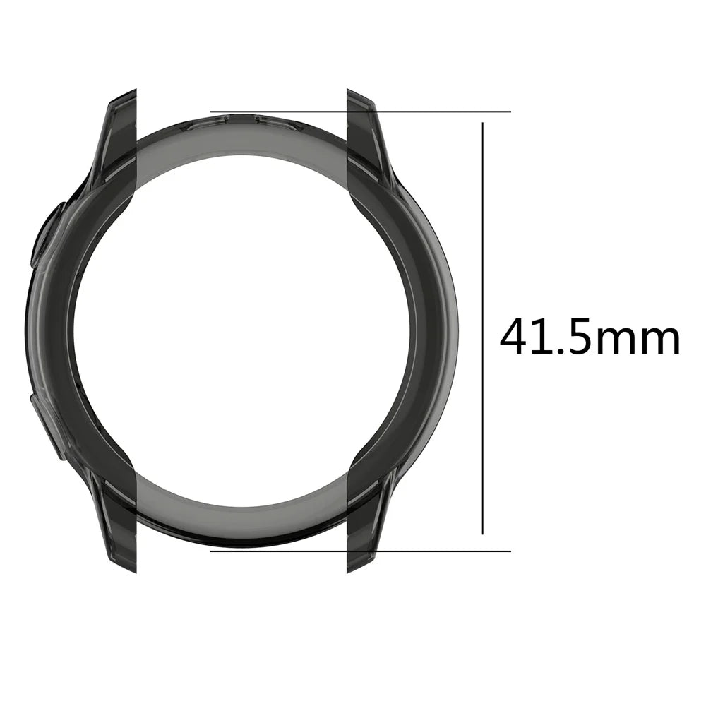 1Pc TPU Watch Case Cover for Samsung Galaxy Watch Active SM-R500 Clear Protective Case Full Protector Edges Shell Frame Dropship