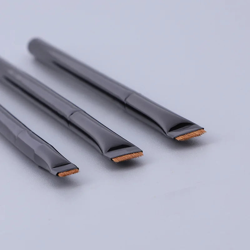 LOYBJ 1/2pcs Blade Makeup Brushes Angled Thin Eyebrow Brush Flat Fine Eyeliner Brush Professional Liner Brow Beauty Make Up Tool