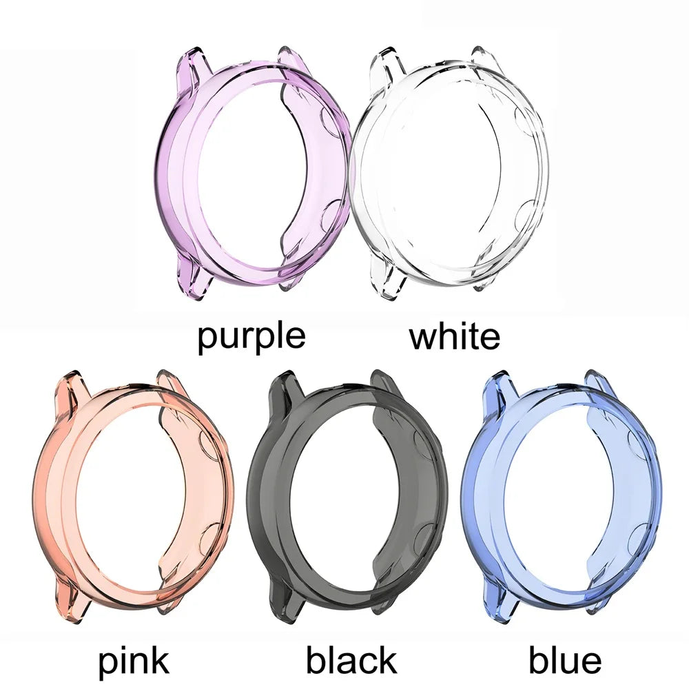 1Pc TPU Watch Case Cover for Samsung Galaxy Watch Active SM-R500 Clear Protective Case Full Protector Edges Shell Frame Dropship