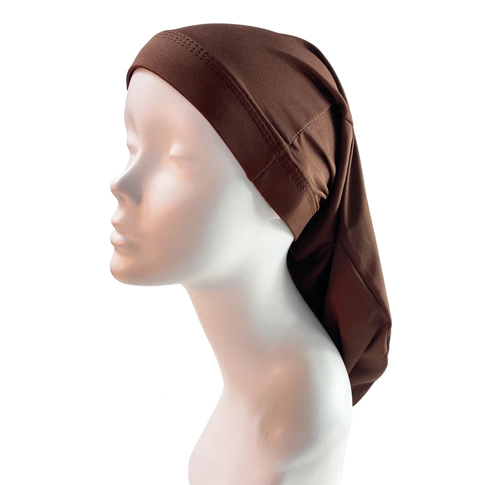 Unixes Braids Dreadlocks Spandex Long Tail Bonnet Cap
