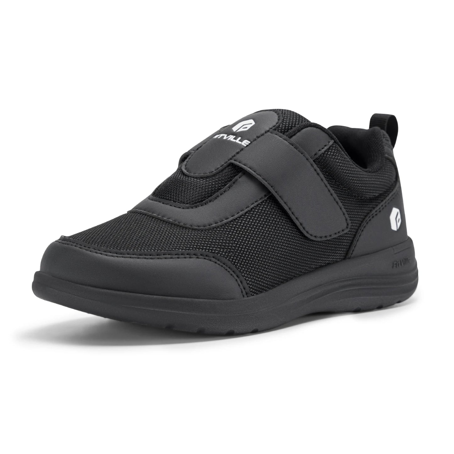 Fitville Women's Shoes Wide Width Diabetic Shoes Walking Casual Breathable for Swollen Feet Elderly Foot Pain Relief Neuropathy