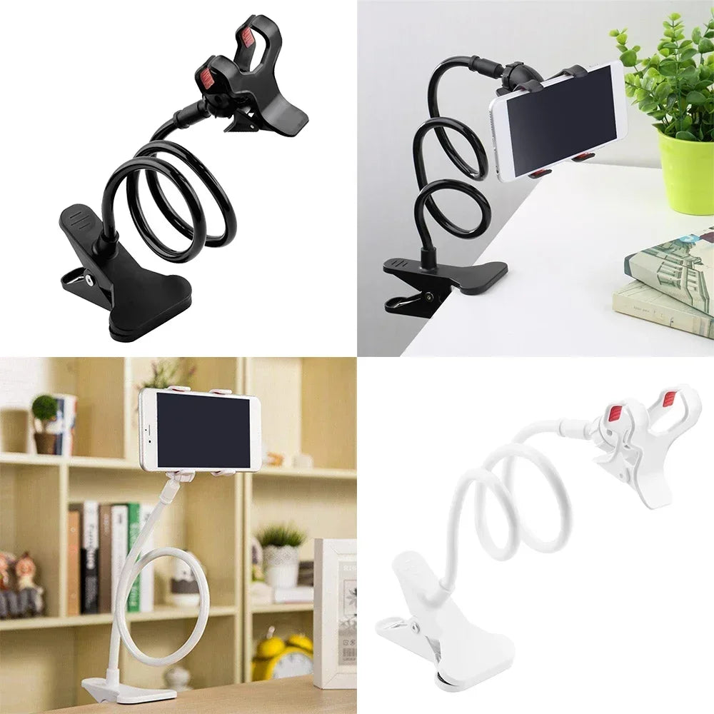 Mobile Phone Holder Flexible Adjustable Cellphone Holder Clip Support Telephone Home Bed Desktop Mount Bracket Smartphone Stand