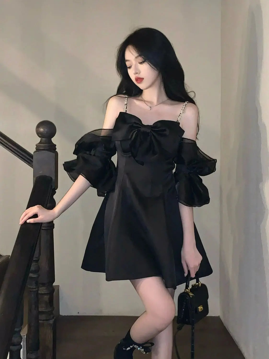 Dresses Women Folds Simple Creativity Princess Elegant Vintage French Style Basics Leisure Ladies Party Special Popular Comfort