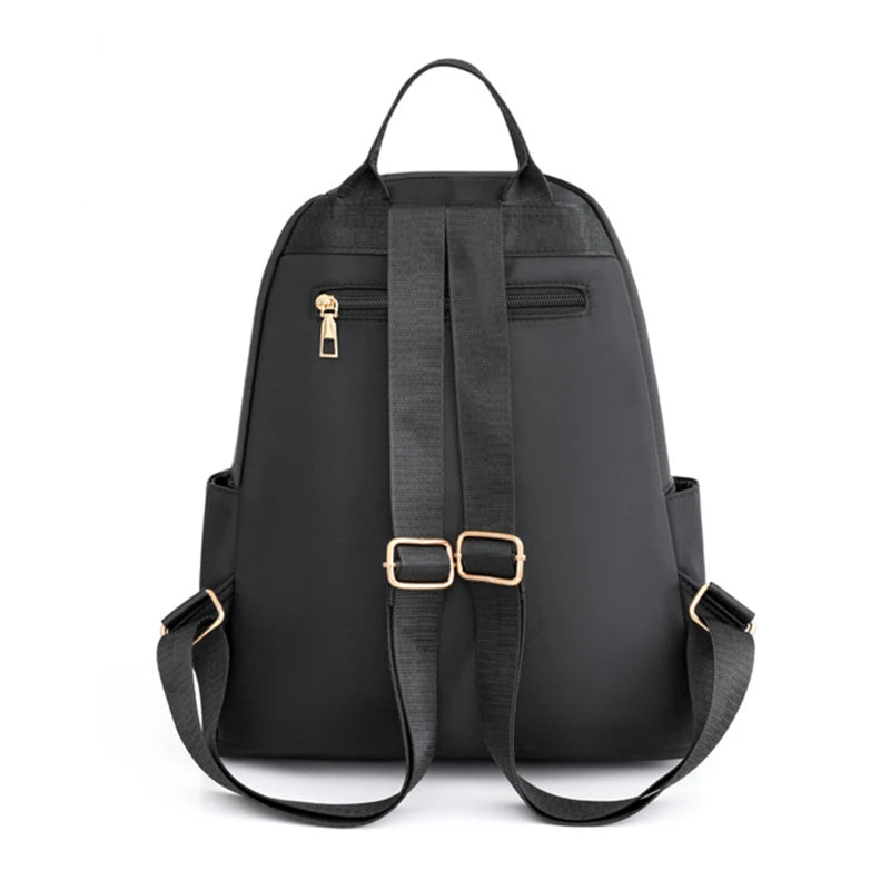 Fashion Bagpack Women High Quality Nylon Backpacks Female Big Travel Back Bag Large School Bags for Teenage Girls Shoulder Bag