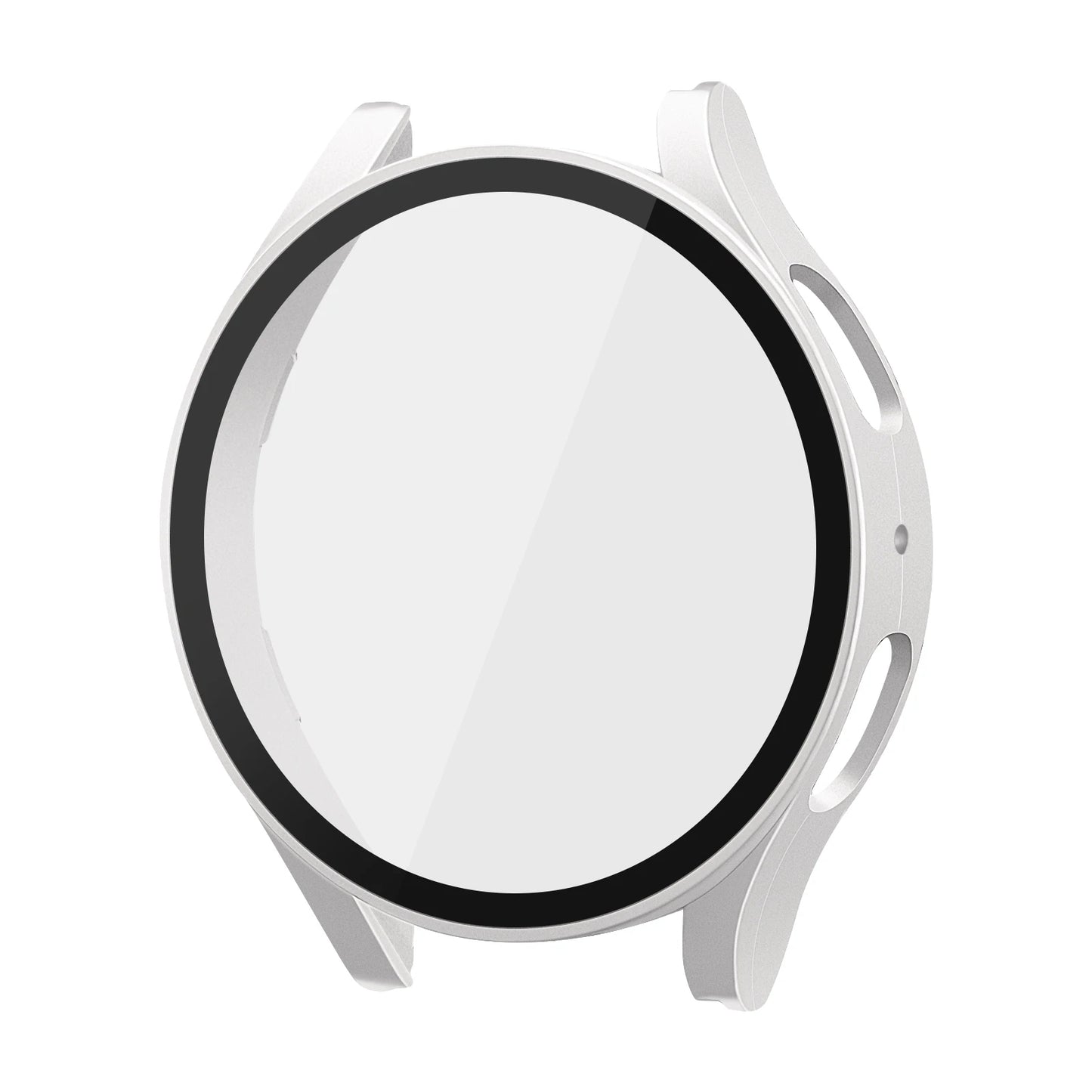 Tempered Glass PC Case For Samsung Galaxy Watch 4 5 6 44mm 40mm All Coverage Protective Bumper Cover For Galaxy Watch 5 6 Shell