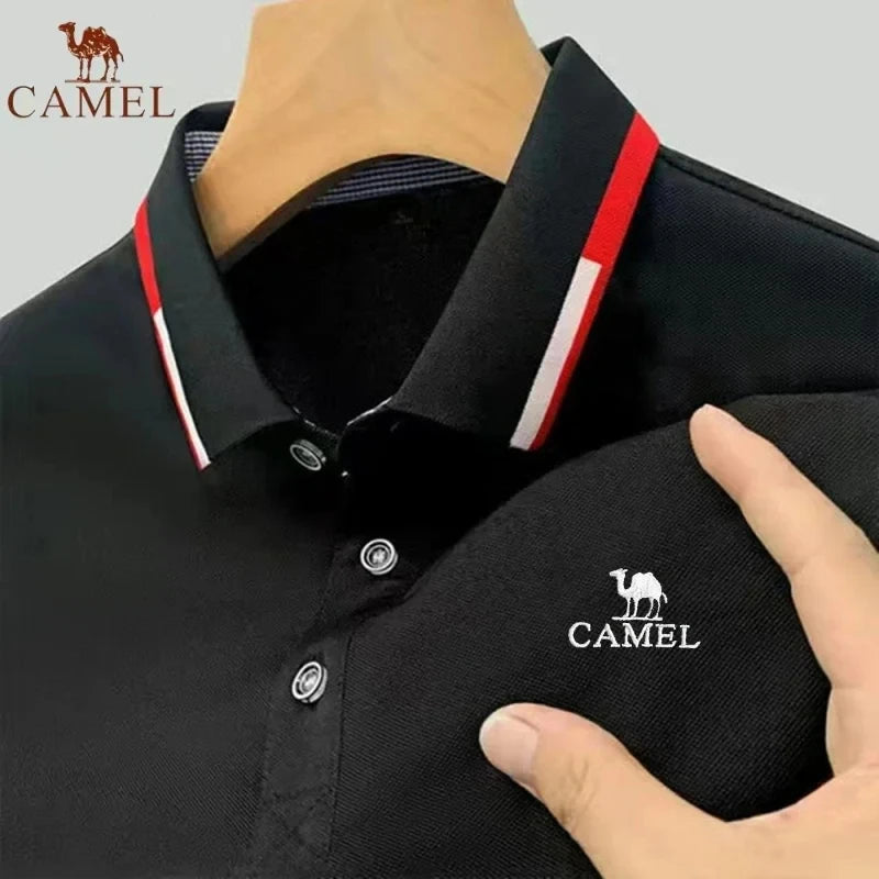 Embroidered men's polo shirt, short sleeve t-shirt, comfortable and breathable, high quality fashion, casual brand, new, summer