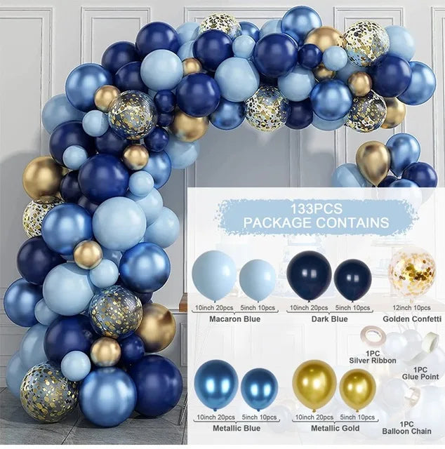 Balloon Garland Arch Kit Wedding Birthday Party Decoration Kids Adult Globos Wedding Party Supplies Latex Ballon Baby Shower Boy