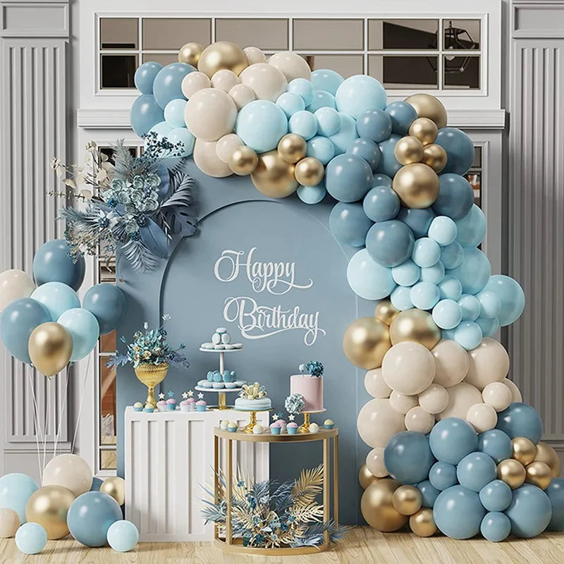 Balloon Garland Arch Kit Wedding Birthday Party Decoration Kids Adult Globos Wedding Party Supplies Latex Ballon Baby Shower Boy