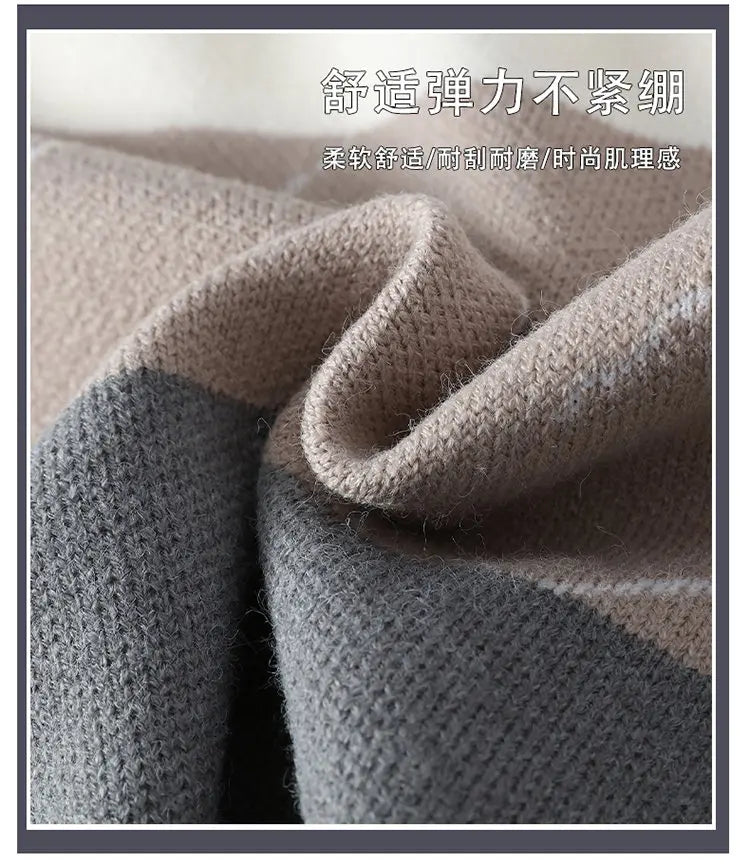 Autumn/Winter New Men's High-Quality Fashion Trend Sweater Men Casual Comfortable Warm Sweaters men Three colors available