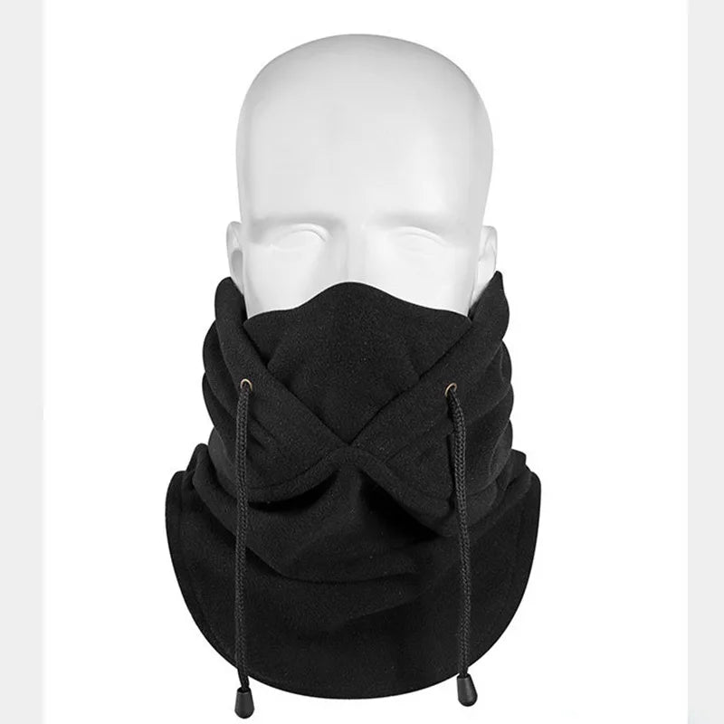 2024 New Fashion Warm Cap Winter Men Women Hat Waterproof Thermal Polar Fleece Balaclava Hat Hooded Neck Warmer Hike Cycling Cap