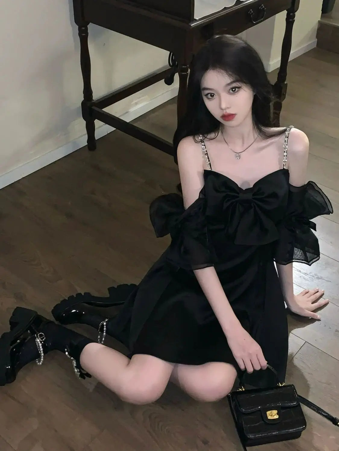 Dresses Women Folds Simple Creativity Princess Elegant Vintage French Style Basics Leisure Ladies Party Special Popular Comfort