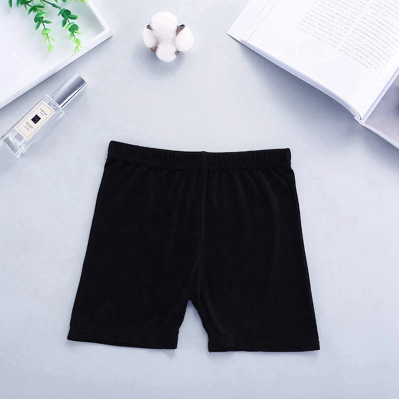 6Pcs/Set Candy Color Cotton Girls Short Safety Pants Kids Underwear Leggings Children Summer Cute Shorts Underpants for 2-10Y