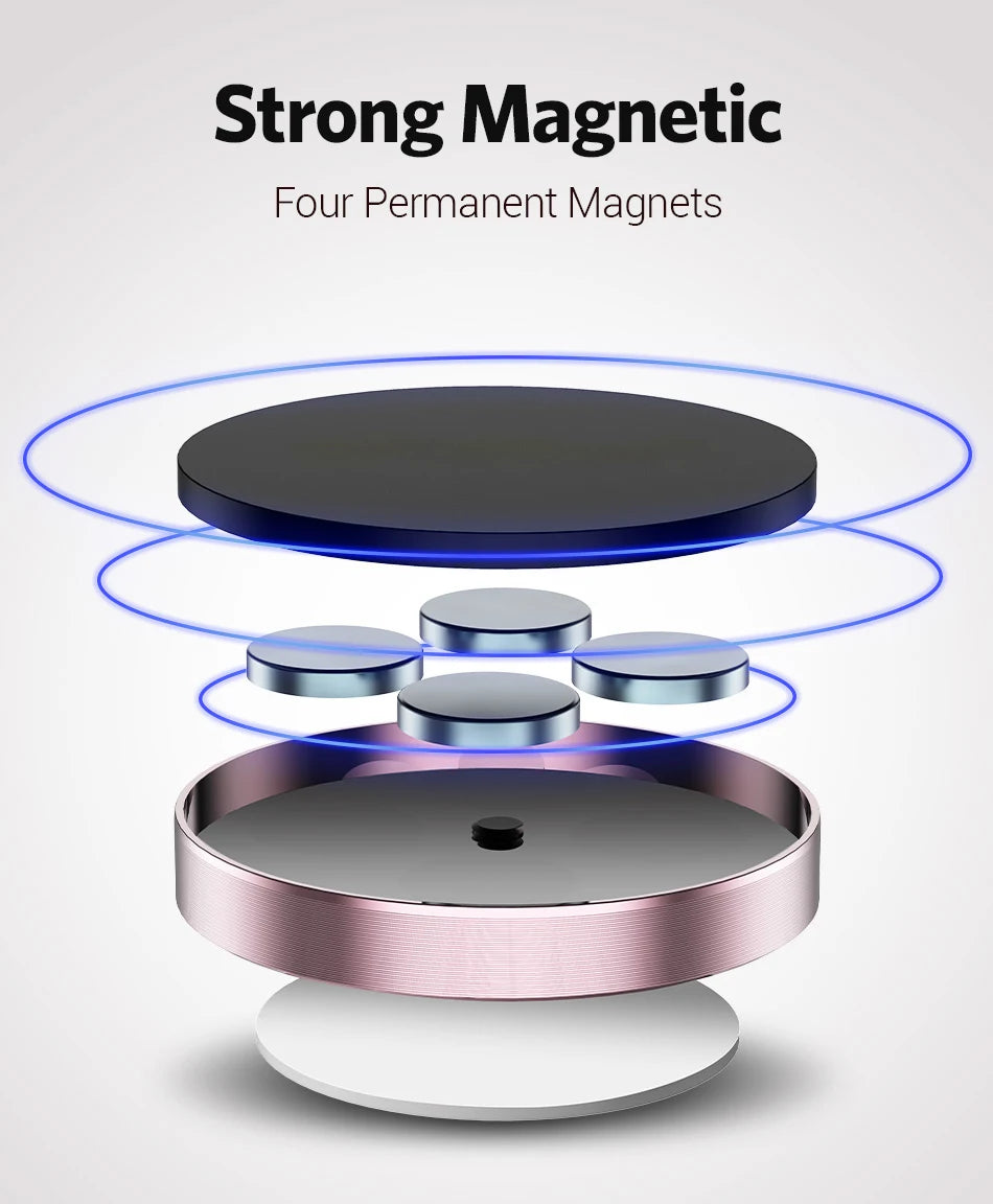 Magnetic Car Phone Holder Stand In Car for IPhone 15 14 13 11 XR Pro Huawei Magnet Mount Cell Mobile Wall Nightstand Support GPS