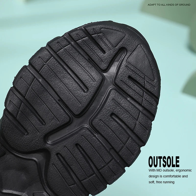 Children Boys Shoes Leather Waterproof Sports Running Kids Lightweight Boy Casual Fashion Sneakers Outdoor School Students Shoes