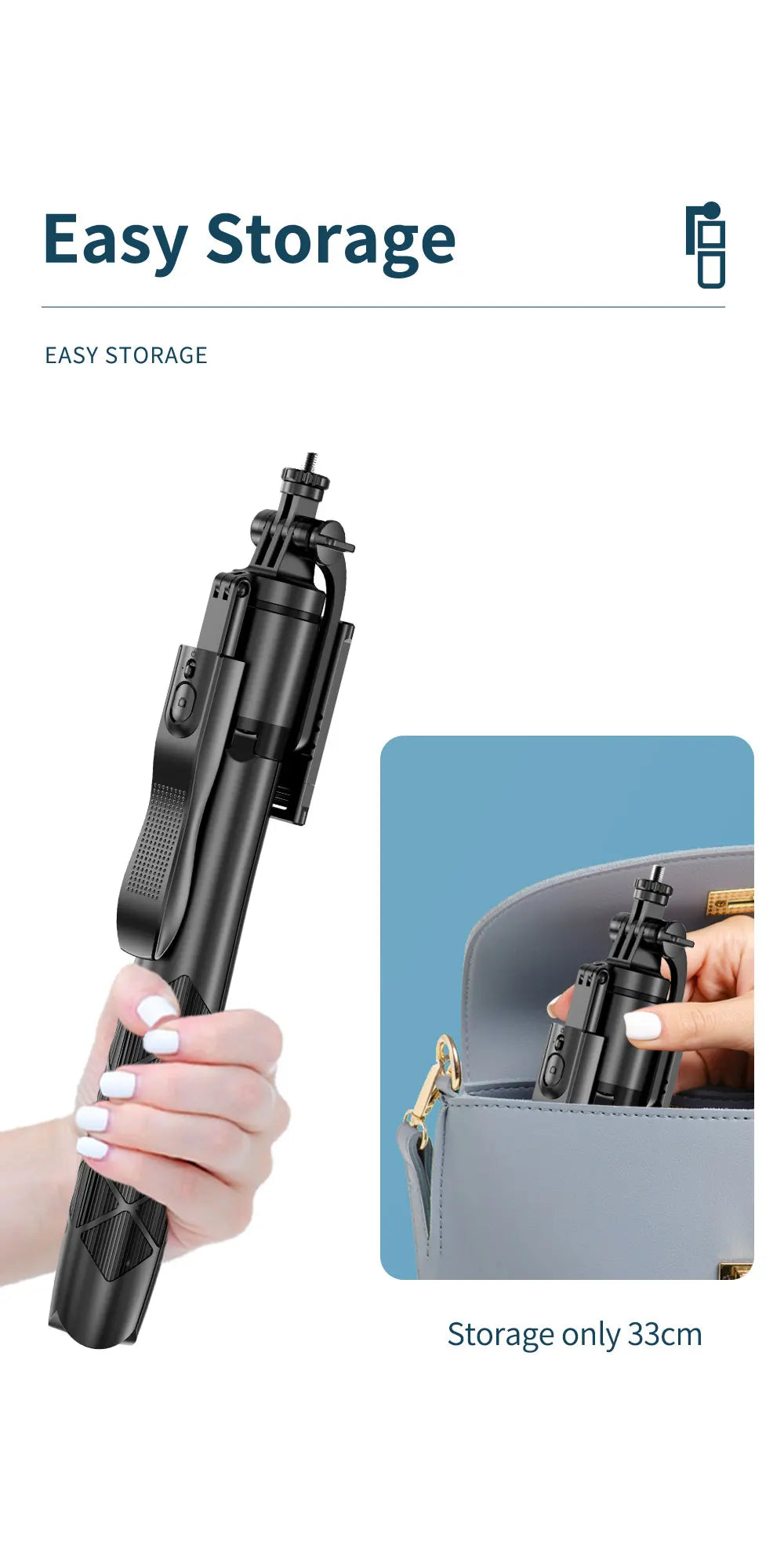1530mm Wireless Selfie Stick Tripod Stand Foldable Monopod With Led Light For Smartphones Balance Steady Shooting Live