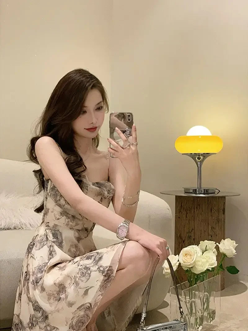Slip Woman Dress Mini Sundress Off Shoulder Clothes Dresses for Women 2024 Beach Short Promotion Cheap Casual Retro New in X Y2k