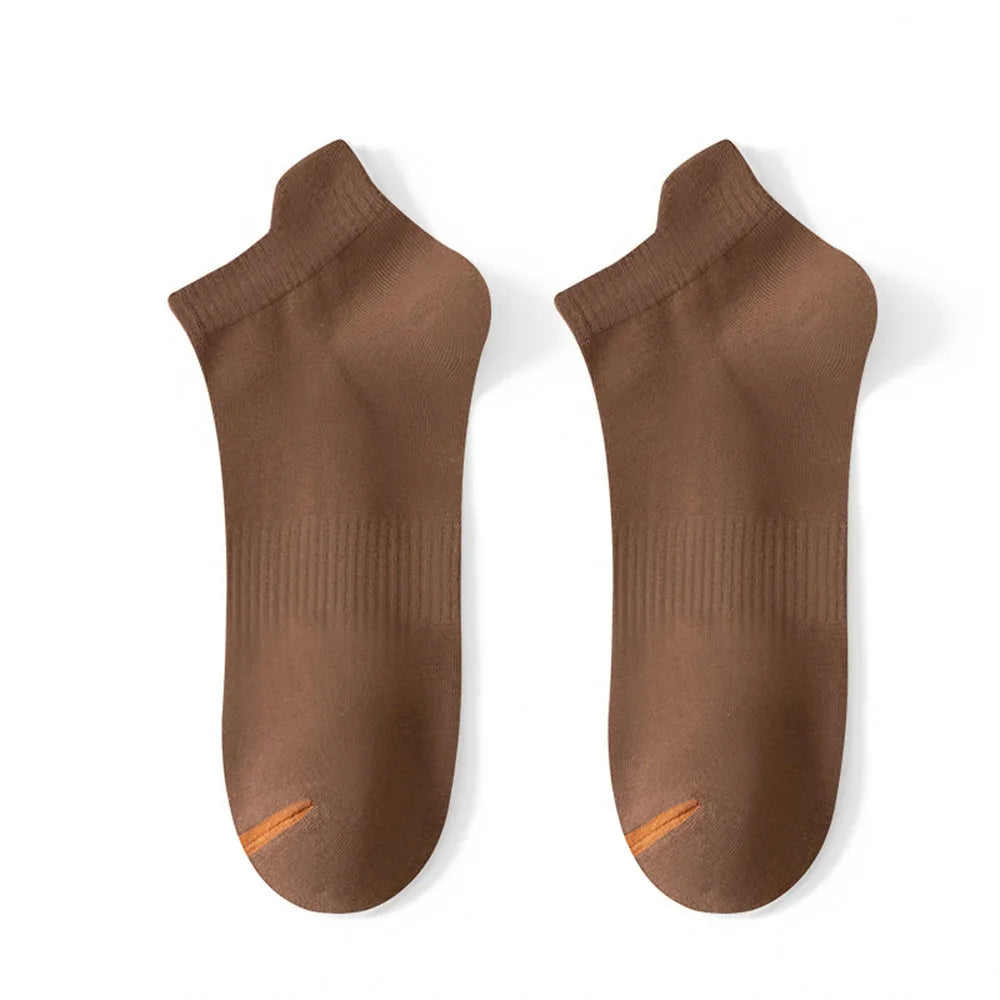 Breathable Anti Slip Boat Socks Men Plus Size Ankle Socks Cotton Low Cut Sports Socks Outdoor Casual Cotton Stockings Soft