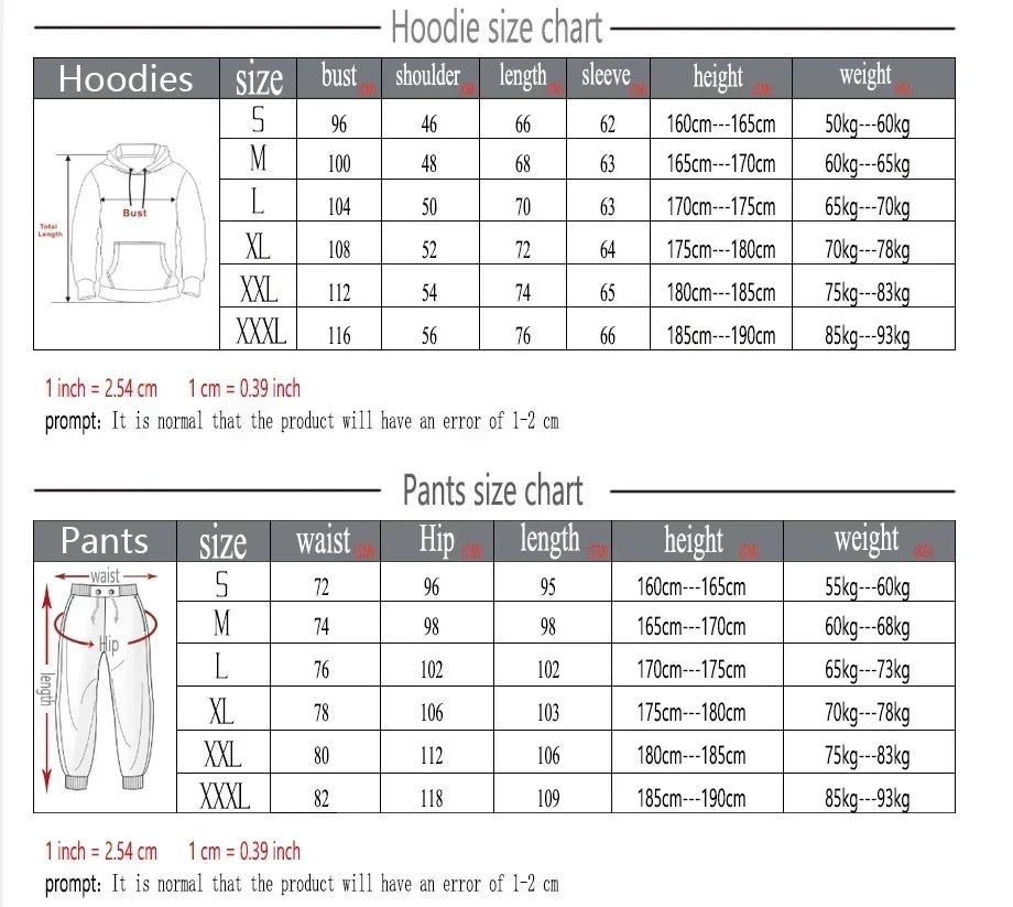 2 Piece Mens Track Suits 2024 Autumn Winter Jogging Sports Suits Sets Sweatsuits Hoodies Jackets and Athletic Pants Men Clothing