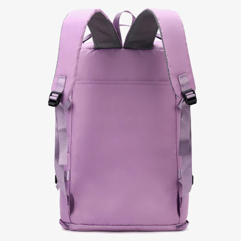 Women Large Travel Backpacks Waterproof Stylish Casual Daypack Bags with Luggage Strap Backpack Ladies Sports Yoga Luggage Bags