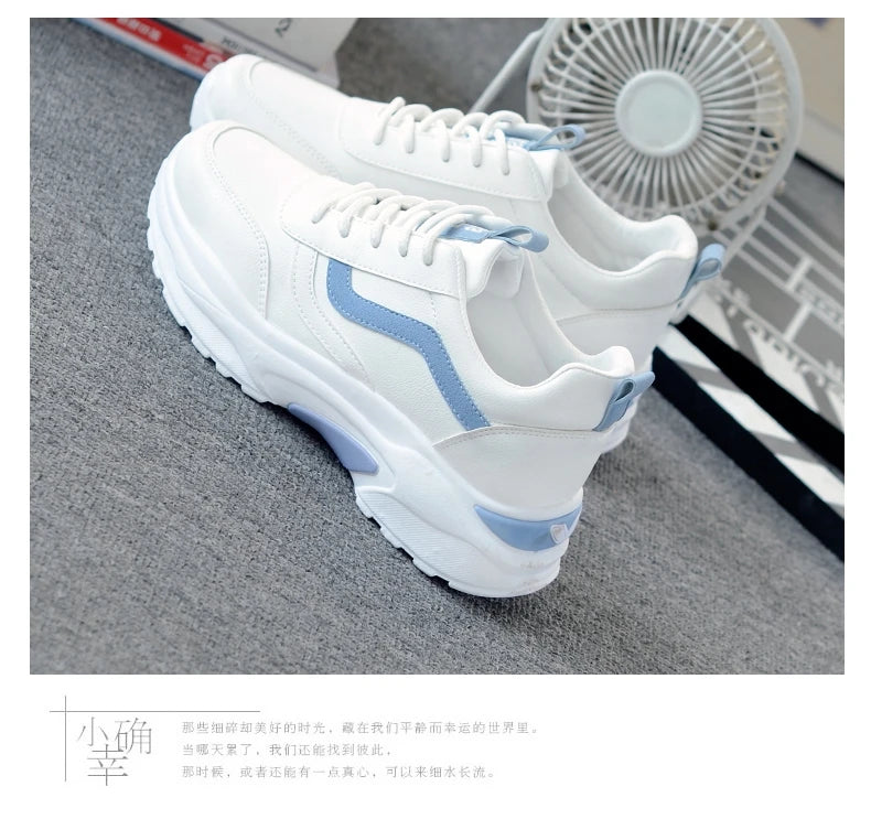 New Fashion Sneakers Women Simple Breathable Walking Mesh Flat Shoes Sneakers Women Gym Vulcanized Shoes White Female Footwear