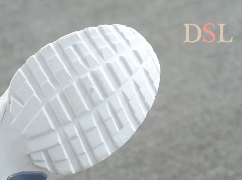 New Fashion Sneakers Women Simple Breathable Walking Mesh Flat Shoes Sneakers Women Gym Vulcanized Shoes White Female Footwear