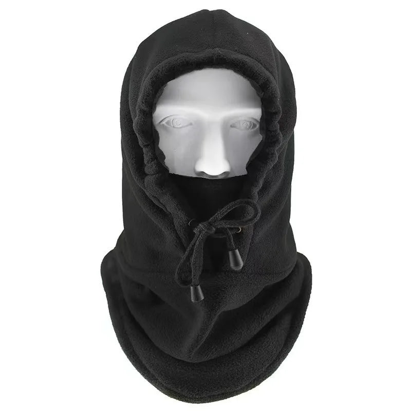 2024 New Fashion Warm Cap Winter Men Women Hat Waterproof Thermal Polar Fleece Balaclava Hat Hooded Neck Warmer Hike Cycling Cap