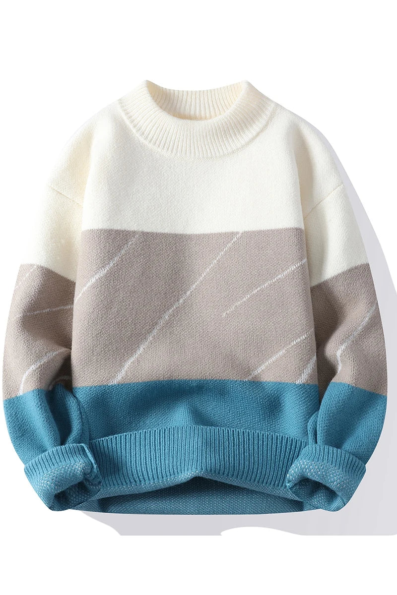 Autumn/Winter New Men's High-Quality Fashion Trend Sweater Men Casual Comfortable Warm Sweaters men Three colors available