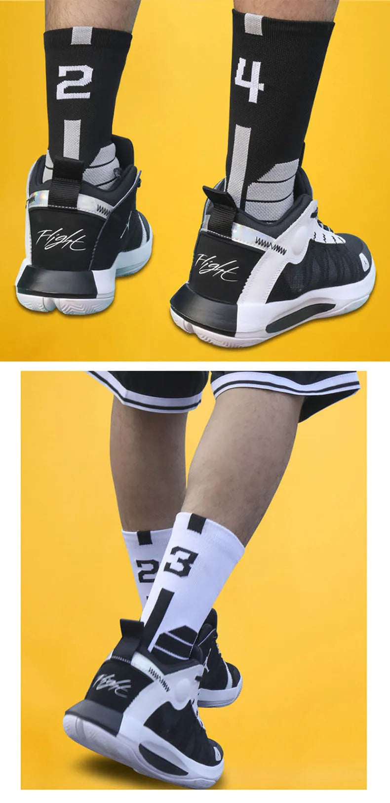 High Quality Elite Basketball Socks Compression Men's Cycling Socks With Number Adults Towel Bottom Outdoor Sports Socks Unisex