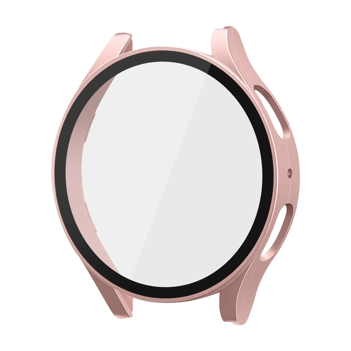 Tempered Glass PC Case For Samsung Galaxy Watch 4 5 6 44mm 40mm All Coverage Protective Bumper Cover For Galaxy Watch 5 6 Shell