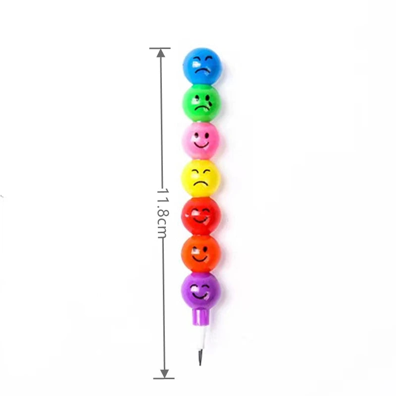 20 Pcs 11.8CM Cute Lollipop Pencils for Kids Painting Drawing Toys Baby Shower Birthday Party Favors Back To School Student Gift