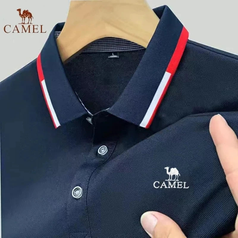 Embroidered men's polo shirt, short sleeve t-shirt, comfortable and breathable, high quality fashion, casual brand, new, summer
