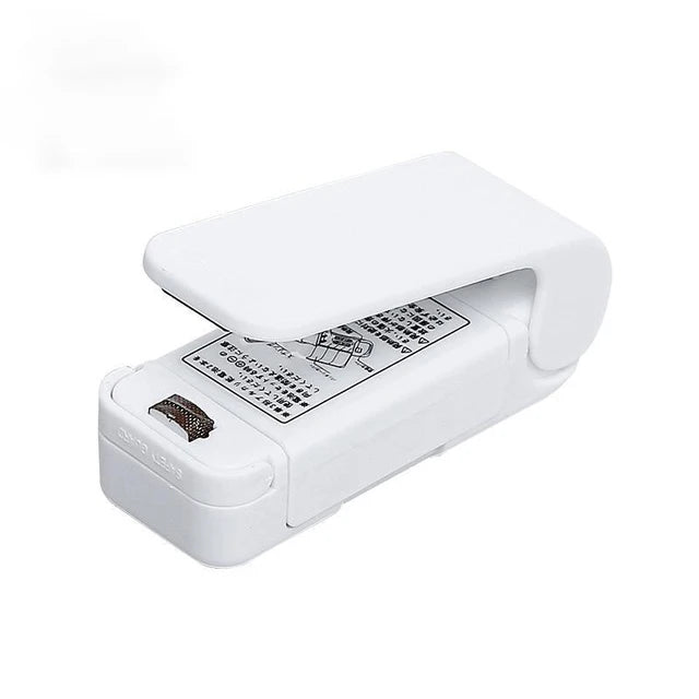 Mini Heat Bag Sealing Machine Package Sealer Bags Thermal Plastic Food Bag Closure Portable Sealer Packing Kitchen Accessories