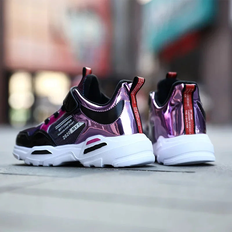 Cute Girls Sneaker Platform Children Shoes Fashion Luxury Autumn Kids Casual Sneaker Sports Tennis Girl Shoes 4 To 13 Years