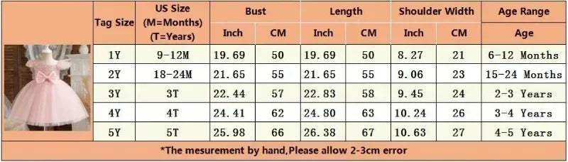 Toddler Baby Girl Dress Newborn Infant Baptism Birthday Dress Butterfly Tutu Princess Dress Baby Girls Wedding Party Gown 1-5Yrs