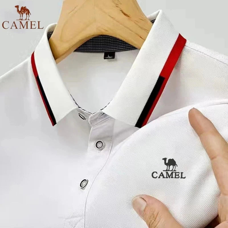 Embroidered men's polo shirt, short sleeve t-shirt, comfortable and breathable, high quality fashion, casual brand, new, summer