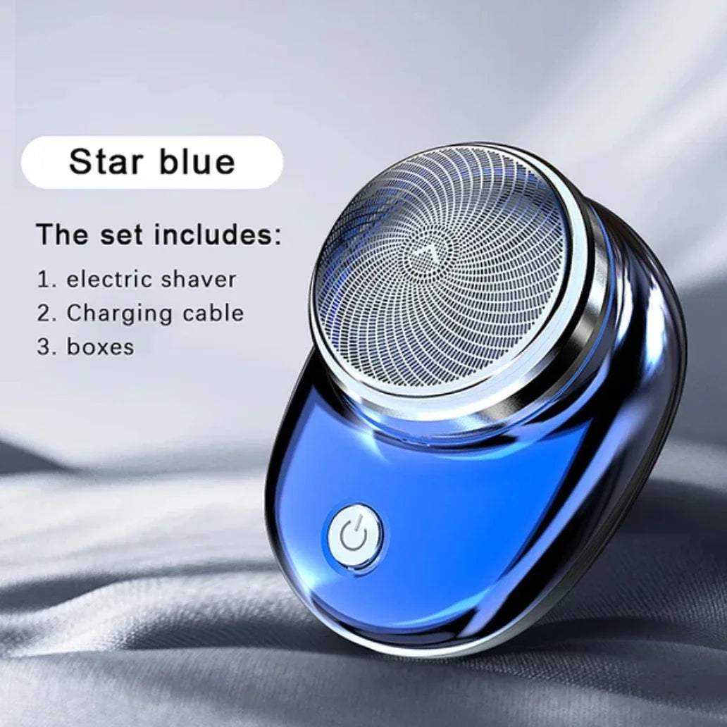 Electric Shaver Charging Mini Pocket Travel RazorPortable Wireless Detachable Shaver Facial Beard AndBody Hair Trimmer