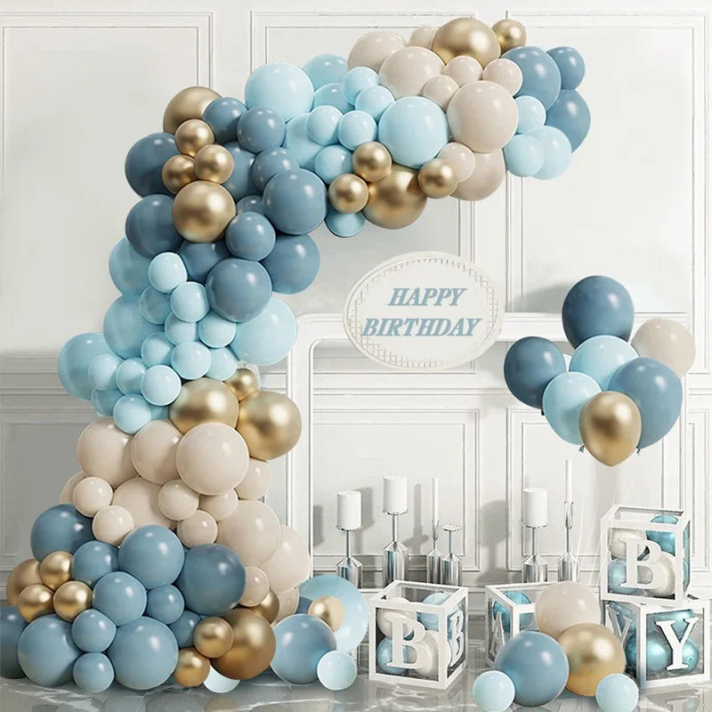 Balloon Garland Arch Kit Wedding Birthday Party Decoration Kids Adult Globos Wedding Party Supplies Latex Ballon Baby Shower Boy