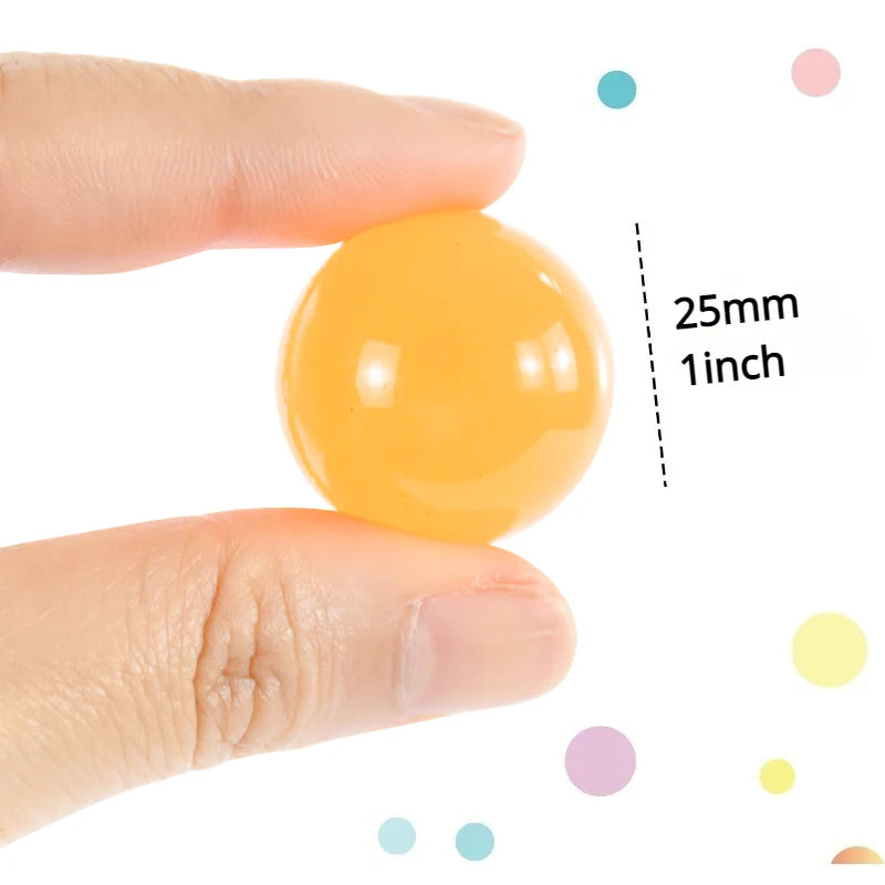 10/20/50Pcs Bouncy Ball Toys Kids Birthday Party Favors Gifts for Guests Rubber Bouncing Ball Pinata Goody Bag Fillers Prizes