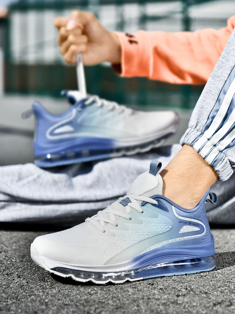 Couple Running Shoes High Quality Lightweight Sneakers Men Outdoor Breathable Gym Shoes Man Women Comfortable Lace Up Shoes