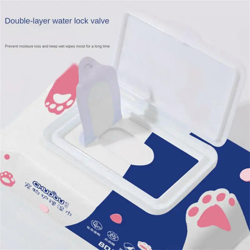 Pet Special Cleaning Pet Wipes For Cats And Dogs Special No-Wash Cleaning Body Parts Deodorant Wipes Pet Cleaning Wipes
