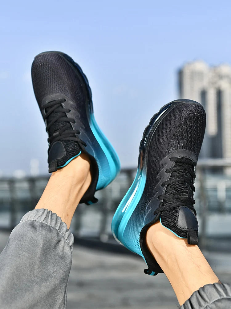 Couple Running Shoes High Quality Lightweight Sneakers Men Outdoor Breathable Gym Shoes Man Women Comfortable Lace Up Shoes