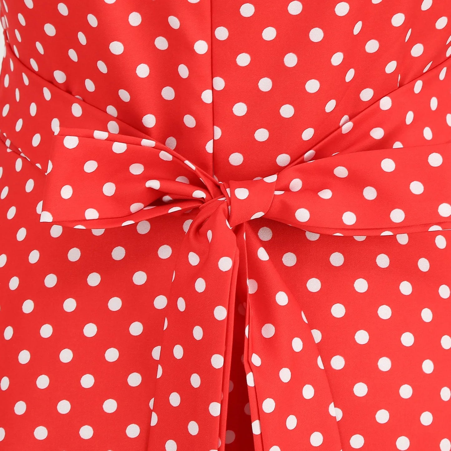 Polka Dot Hepburn Style 50s 60s Vintage Dress A-Line Backless Halter Pin Up Rockabilly Dress Women Summer Retro Party Vestidos