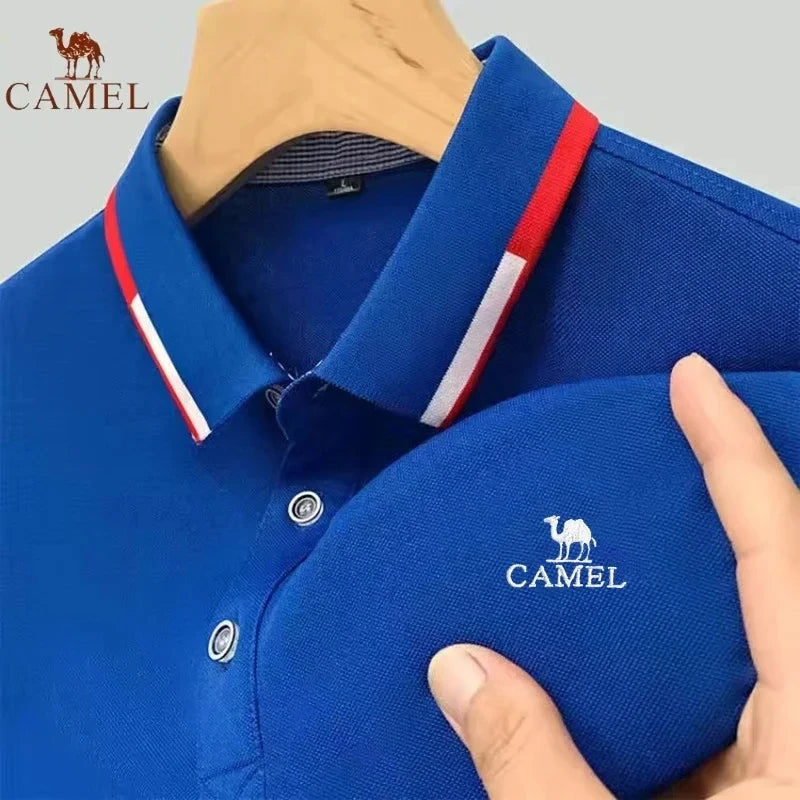 Embroidered men's polo shirt, short sleeve t-shirt, comfortable and breathable, high quality fashion, casual brand, new, summer