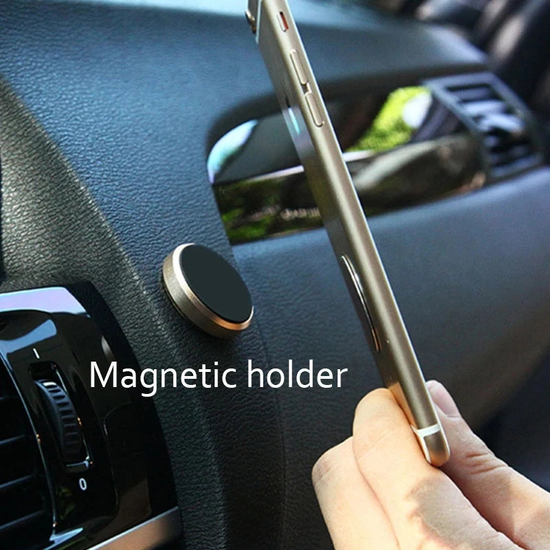 Magnetic Car Phone Holder Stand In Car for IPhone 15 14 13 11 XR Pro Huawei Magnet Mount Cell Mobile Wall Nightstand Support GPS